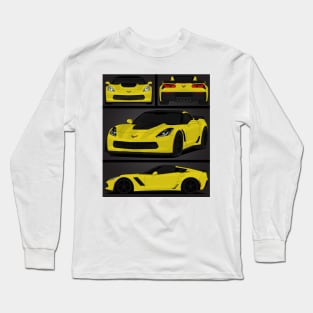 Z06 YELLOW Long Sleeve T-Shirt